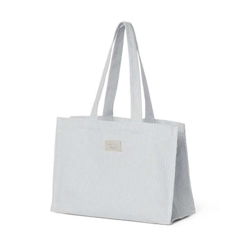 Cam Cam Copenhagen Canvas Tote Bag - GOTS - Klassiska ränder Blå 