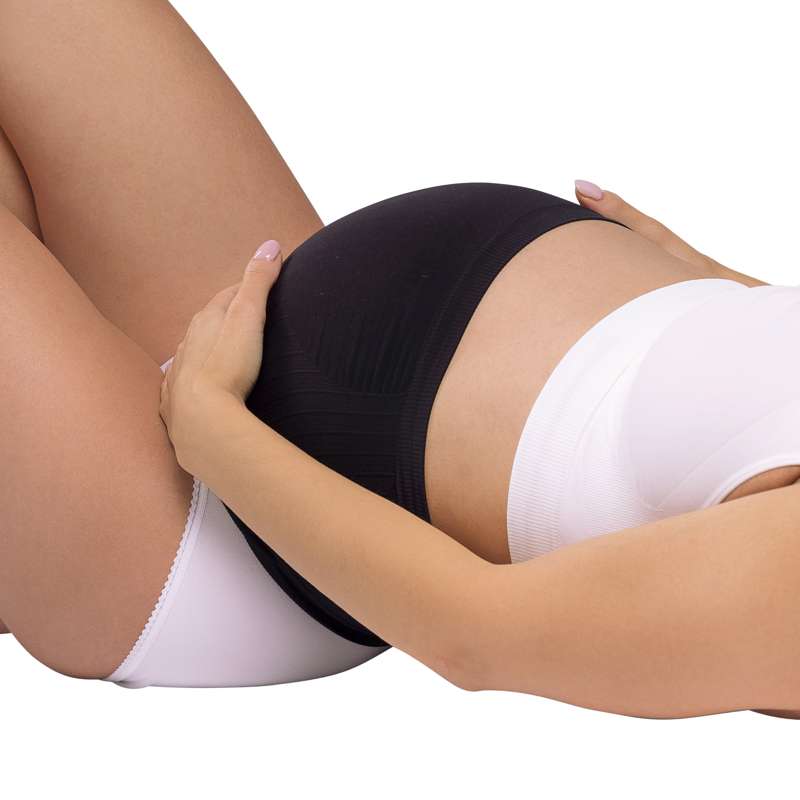 Carriwell Mum to Be Støttebælte sømløst - sort