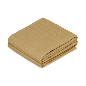 Cam Cam Copenhagen Stoftyg - 2-pack - GOTS - Honung 