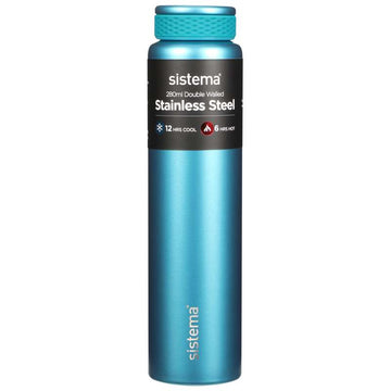 Sistema Termoflaska - Rostfritt Stål - 280 ml - Teal