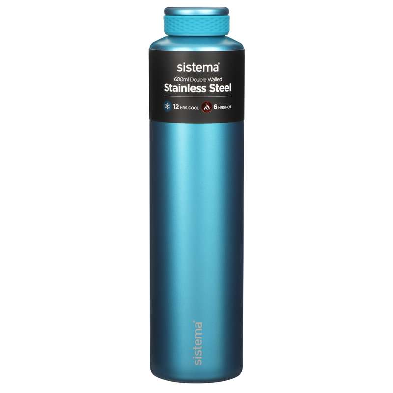 Sistema Termoflaska - Rostfritt Stål - 600 ml - Teal