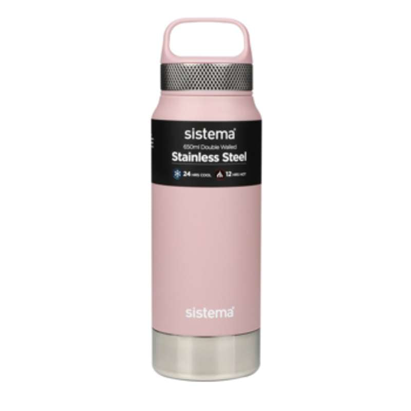 Sistema Termoflaska - Rostfritt Stål - 650 ml - Dusty Pink