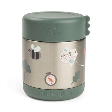 Done by Deer Termomatlåda - Tiny Trails - 300 ml - Grön 
