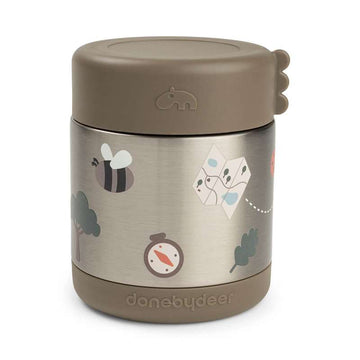 Done by Deer Termomatsbehållare - Tiny Trails - 300 ml - Sand 