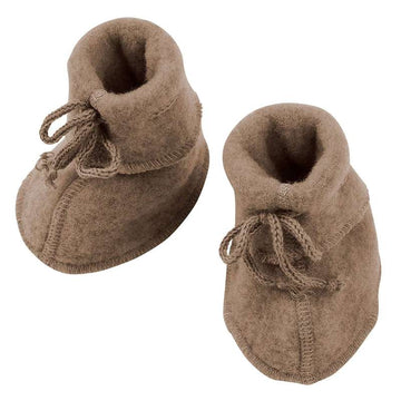 Engel Natur Babyfoder - Fleece i ren ull - Walnut Melange