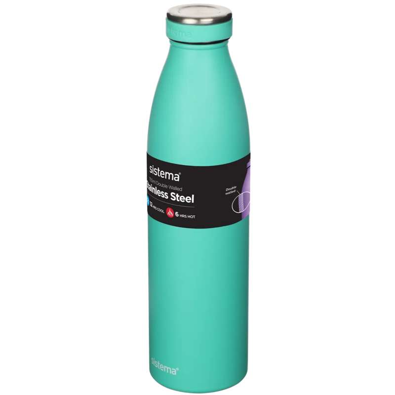 Sistema Termoflaska - Rostfritt Stål - 750 ml - Minty Teal