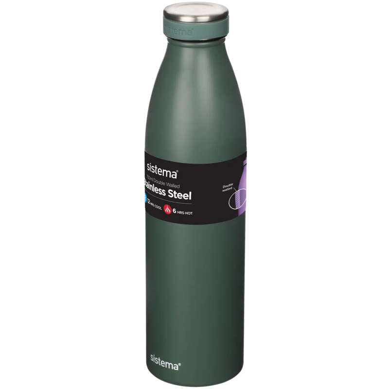 Sistema Termoflaska - Rostfritt Stål - 750 ml - Nordic Green