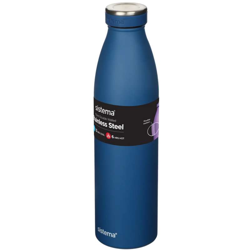Sistema Termoflaska - Rostfritt Stål - 750 ml - Ocean Blue