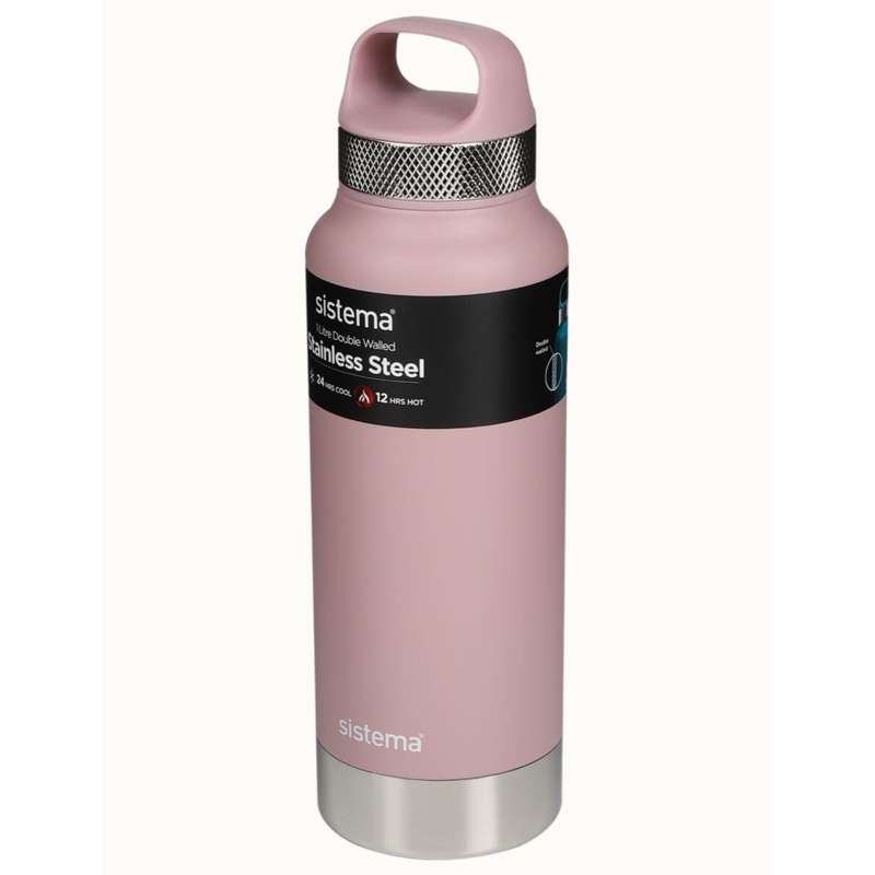 Sistema Termoflaska - Rostfritt Stål - 1L - Dusty Pink