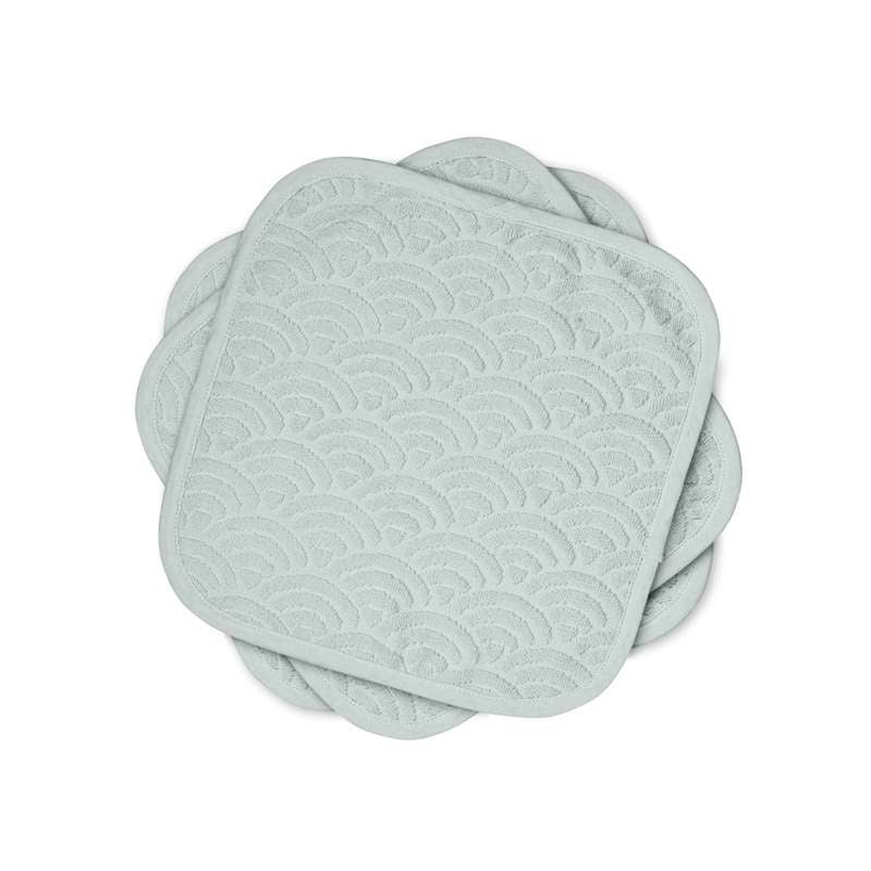 Cam Cam Copenhagen Tvättlappar - 3-pack - GOTS - Classic Grey