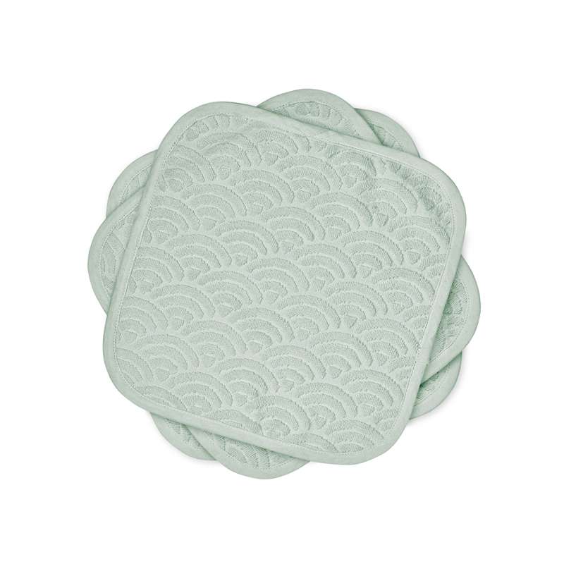 Cam Cam Copenhagen Tvättlappar - 3-pack - GOTS - Dusty Green