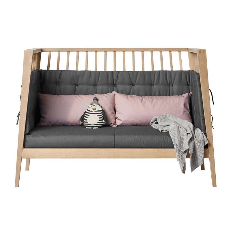 Leander Soffset till Linea och Luna babysäng 120 cm - Cool Grey