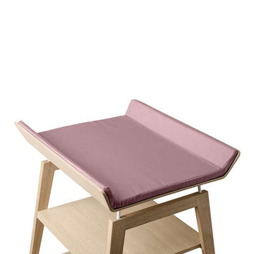 Leander Puslehyndebeträck till Leander Linea™ Puslebord - Dusty Rose 