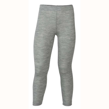 Engel Natur Byxor/Leggings - Ull/Silke - Gråmelerad