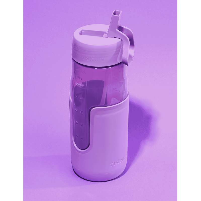 Sistema Flip Sipper Bottle Drikkedunk - 1L - Misty Purple