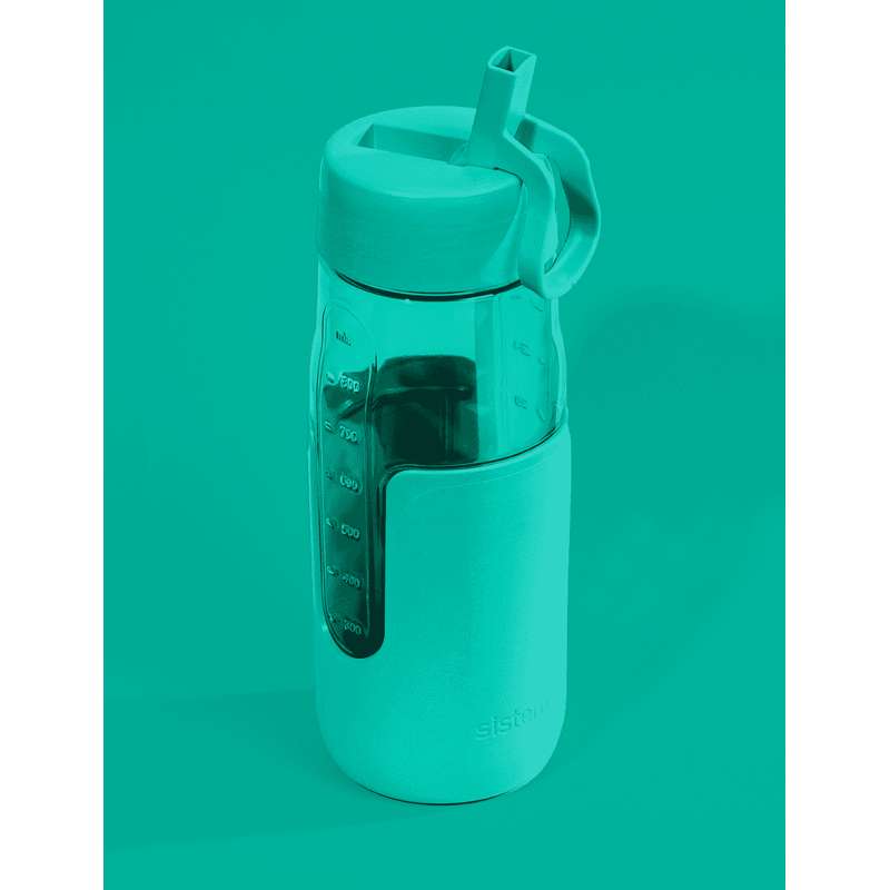 Sistema Flip Sipper Bottle Drikkedunk - 1L - Minty Teal
