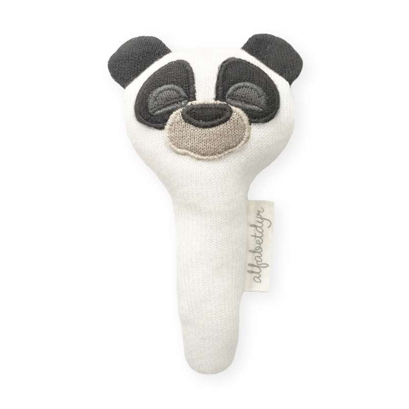 Alfabetdjur Rassel i Ekologisk Bomull - Sovande Panda