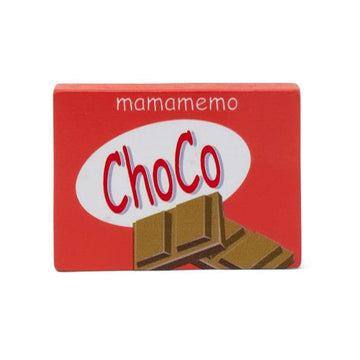 MaMaMeMo Legemad i Træ - Chokoladebar