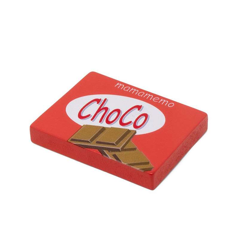 MaMaMeMo Legemad i Træ - Chokoladebar