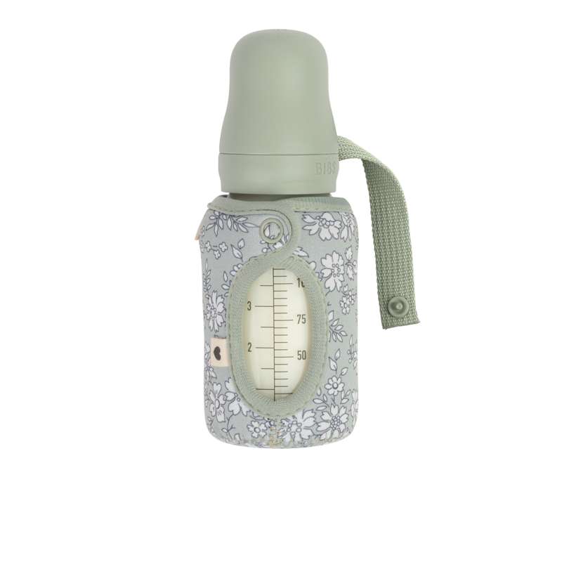BIBS Flaska - Ärme till Sutteflaska - Liten - 110 ml. - Capel/Sage 