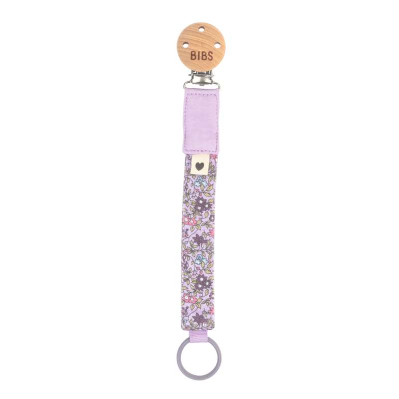 BIBS Tillbehör - Napphållare - Liberty - Kamomilläng/Violett Himmel 