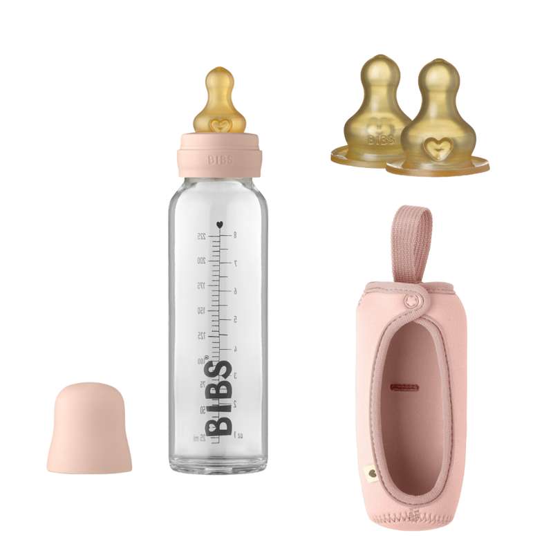 BIBS Flaskpaket - No1 - Stor - Blush/Blush 