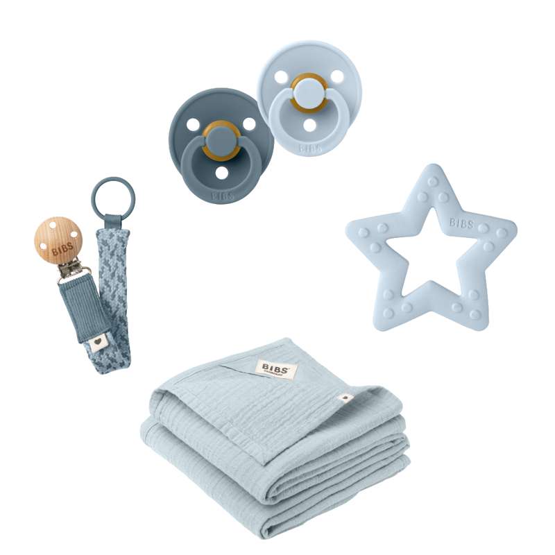 BIBS Bundle - No3 - Baby Blue/Petrol 