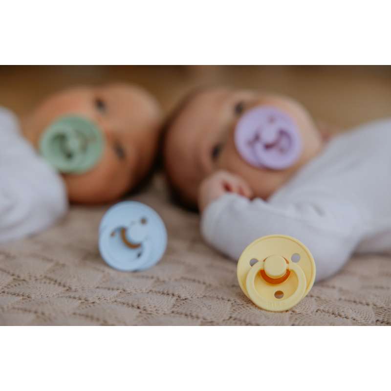 Bibs Rund Colour Napp - Sampak - 5 st. - strl. 2 - Vårbreak 