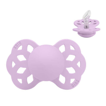 BIBS Anatomisk Infinity Napp - Stl. 1 - Silikon - Violett Himmel