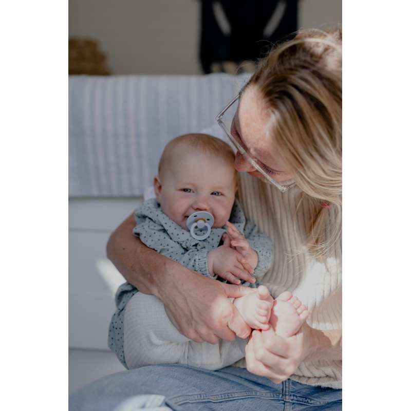 Bibs Rund Colour Napp - Sampak - 5 st. - strl. 2 - Blåögd Baby 