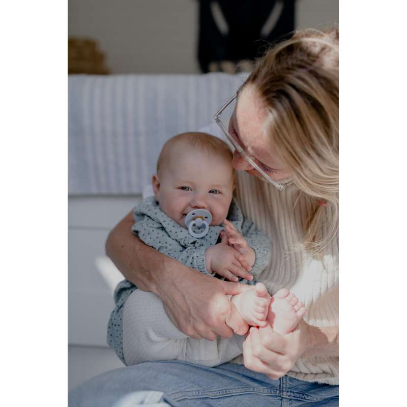 Bibs Rund Colour Napp - Sampack - 8 st. - strl. 2 - Blåögd Baby 