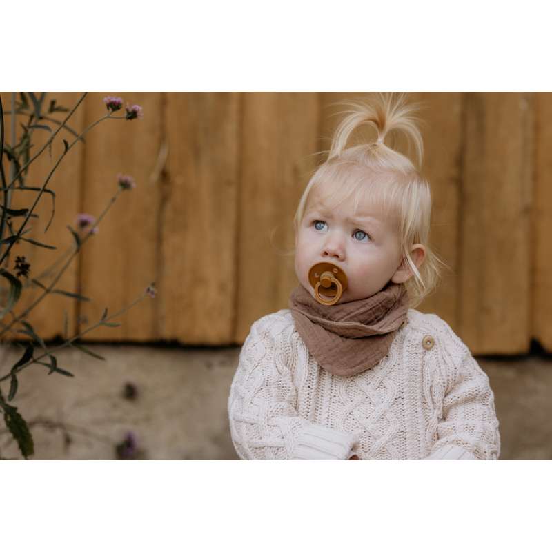 Bibs Rund Colour Napp - Sampak - 3 st. - strl. 1 - Down to Earth 