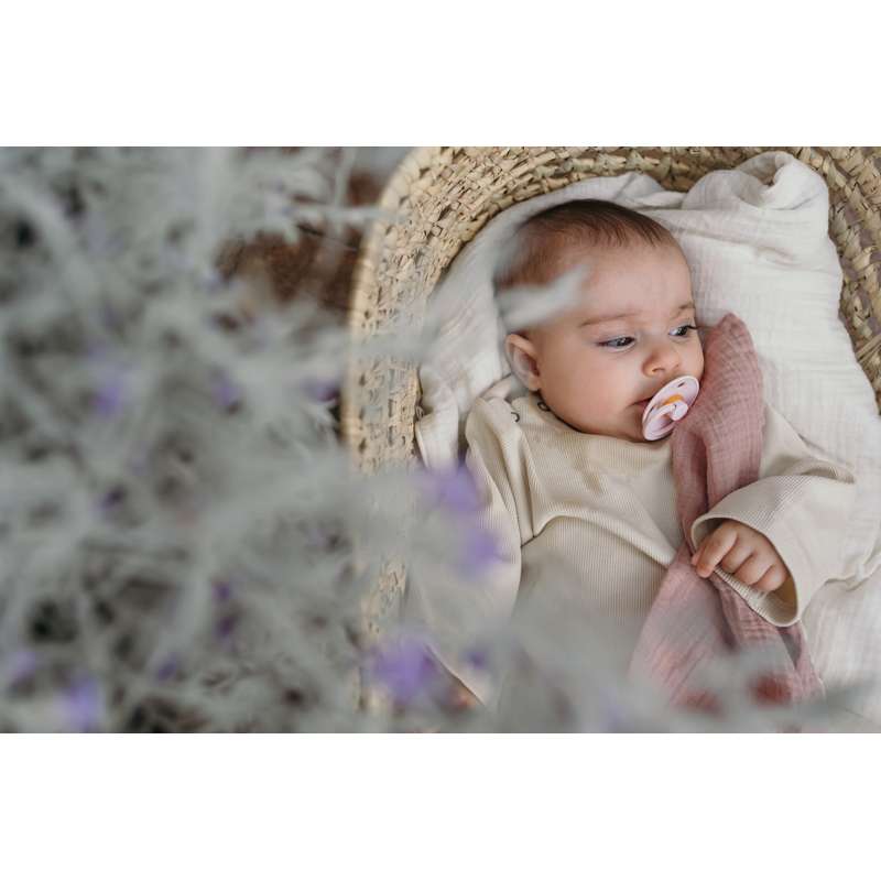 Bibs Rund Colour Napp - Sampak - 8 st. - strl. 1 - Mjuk och Mild 