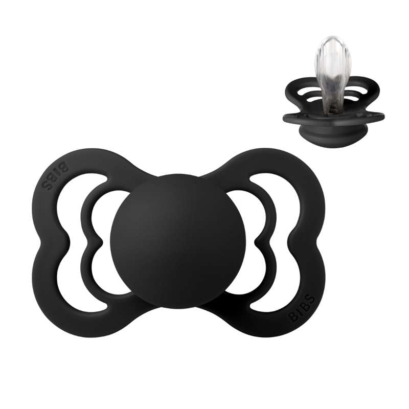 BIBS Supreme Sut - Str. 2 - Silikone - Black
