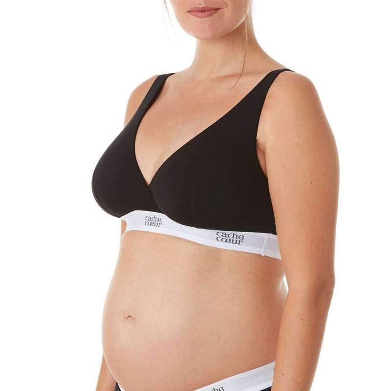 Cache Coeur Life - Maternity and breastfeeding bra- Black