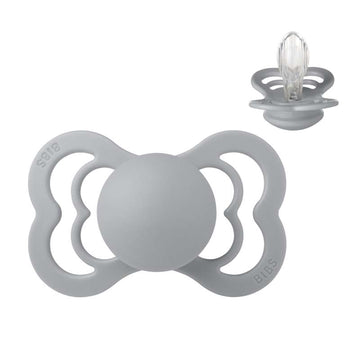BIBS Symmetrisk Supreme Napp - Stl. 2 - Silikon - Cloud