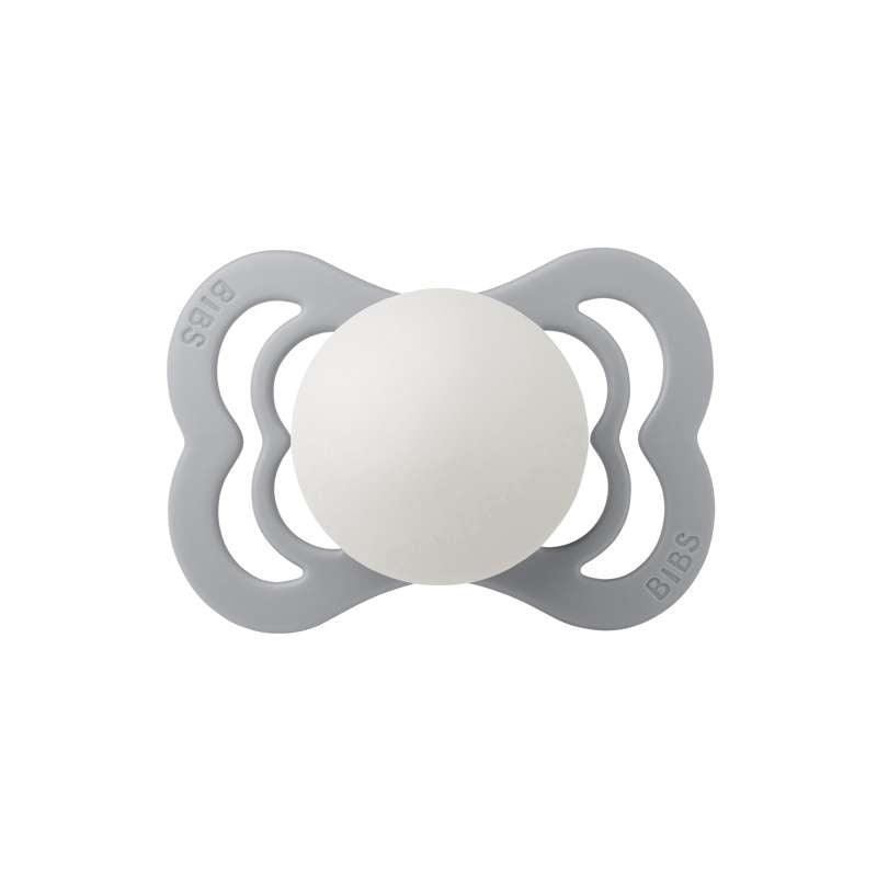 Bibs Supreme Napp - strl. 1 - naturgummi - GLOW - Moln 