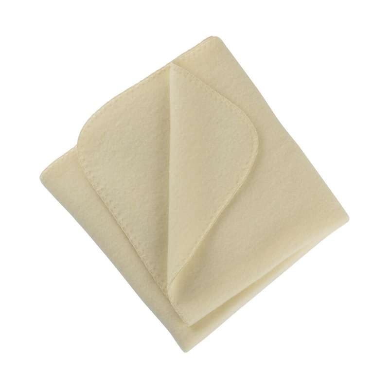 Engel Natur Babyfilt - Ullfleece - 80x100 cm - Naturell