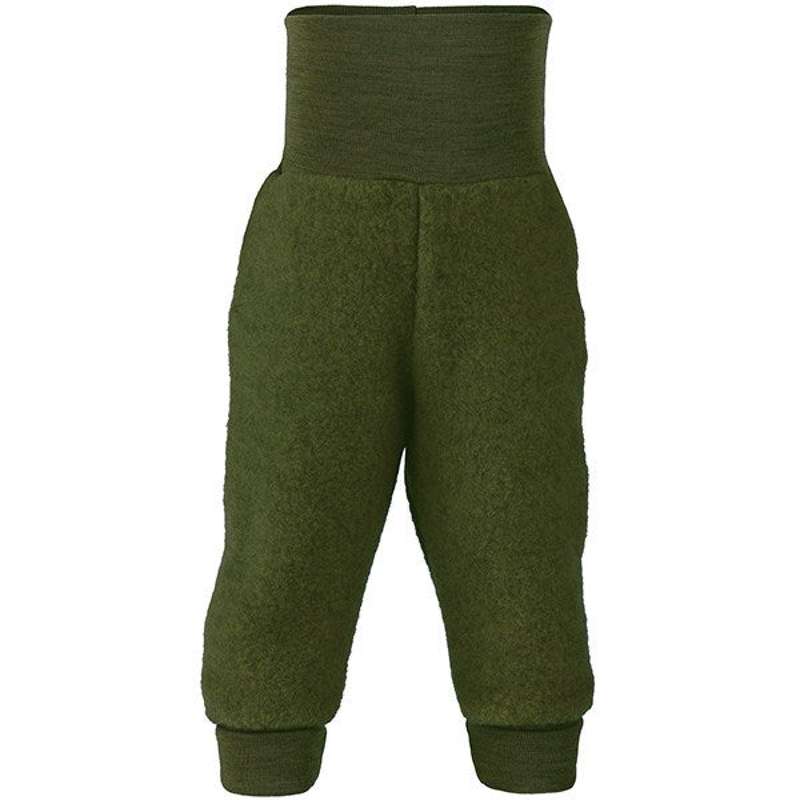 Engel Natur Babybyxor - Ullfleece - Reed Melange