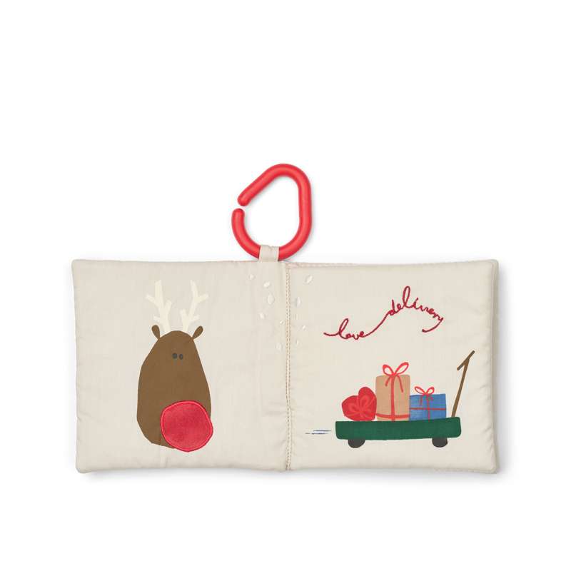 Liewood Fey Festive Fabric Book - Festive/Sandy