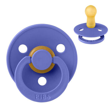 BIBS Rund färg-snutt - strl. 2 - naturgummi - Druva 