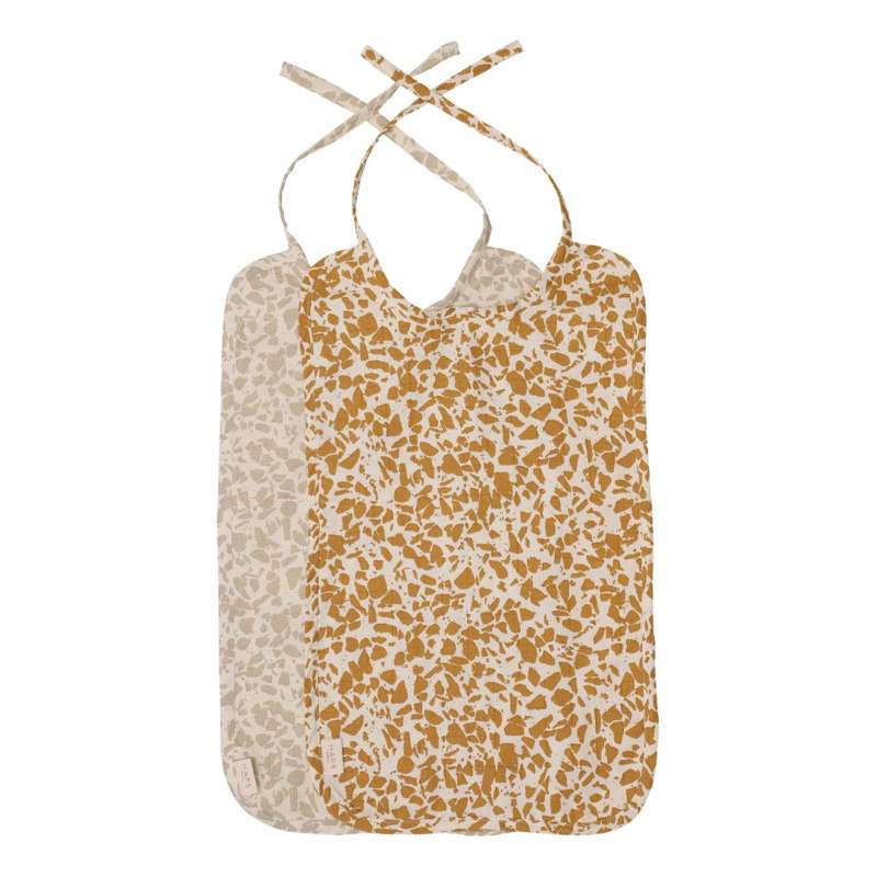 HAPS Nordic Lang Hagesmæk - Sui - 2-Pack - Terrazzo Neutral