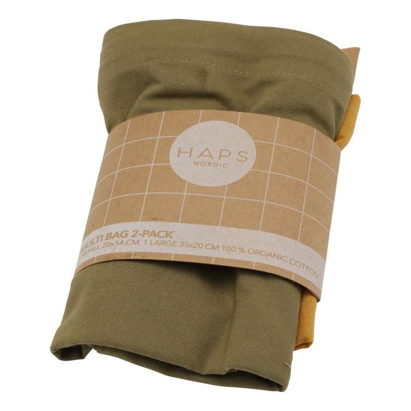 HAPS Nordic Matkompositörer/Multi Bags - 2-pack - Höstmix