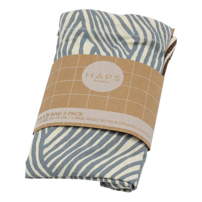 HAPS Nordic Matkompositörer/Multi Bags - 2-pack - Vinter Våg