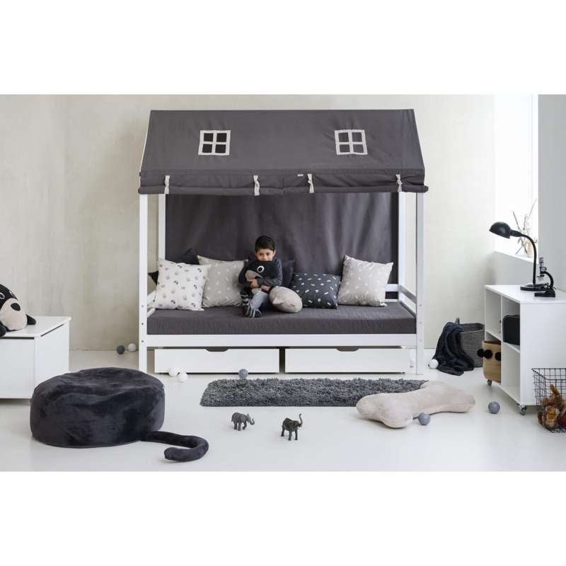 Hoppekids ECO Dream - Husbädd - 90x200cm - Vit