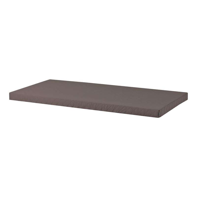 Hoppekids Quiltet Betræk til Madras - 12 cm. - Flere Størrelser - Granite Grey