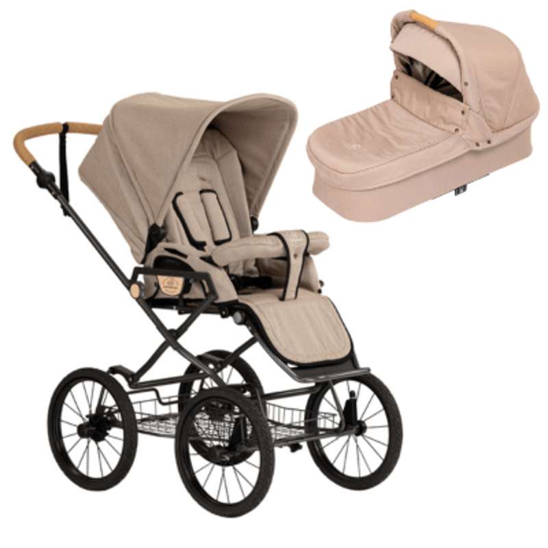 Naturkind Ida Kombivagn Max - 96cm. - Sand