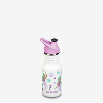 Klean Kanteen Classic Drikkedunk - Kid SportCap - 355ml - Mermaids