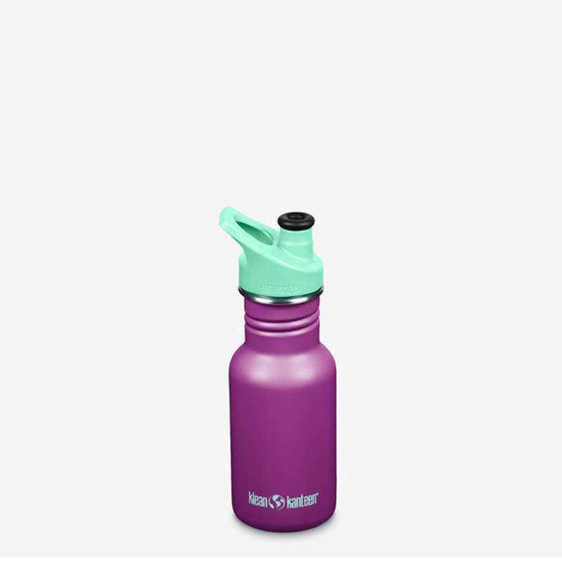 Klean Kanteen Classic Drickflaska - Kid SportCap - 355ml - Sprudlande Druva 