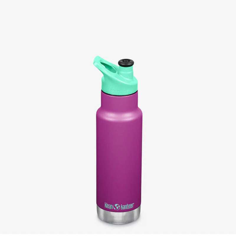 Klean Kanteen Kid Classic Termosdrickflaska - Kid SportCap - 355ml - Sprudlande Druva 